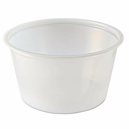 FABRI-KAL 4 oz Portion Cups, Clear, 2500PK 9500517